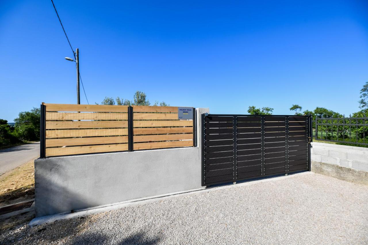 Wonderful Holiday House Bruno With Heated Pool Zadar Exterior photo